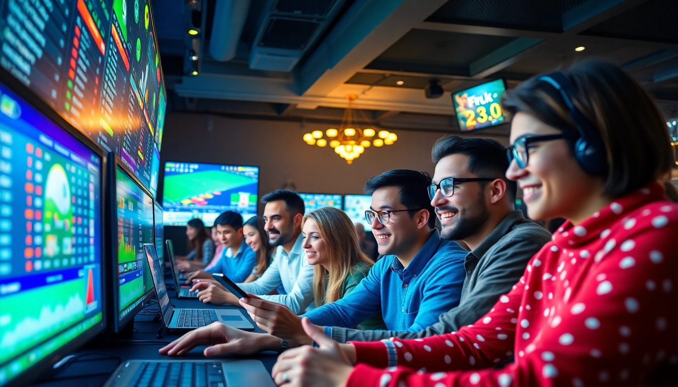 Engaging online gaming experience with diverse players at okvipwin.live, showcasing sports betting and casino games.