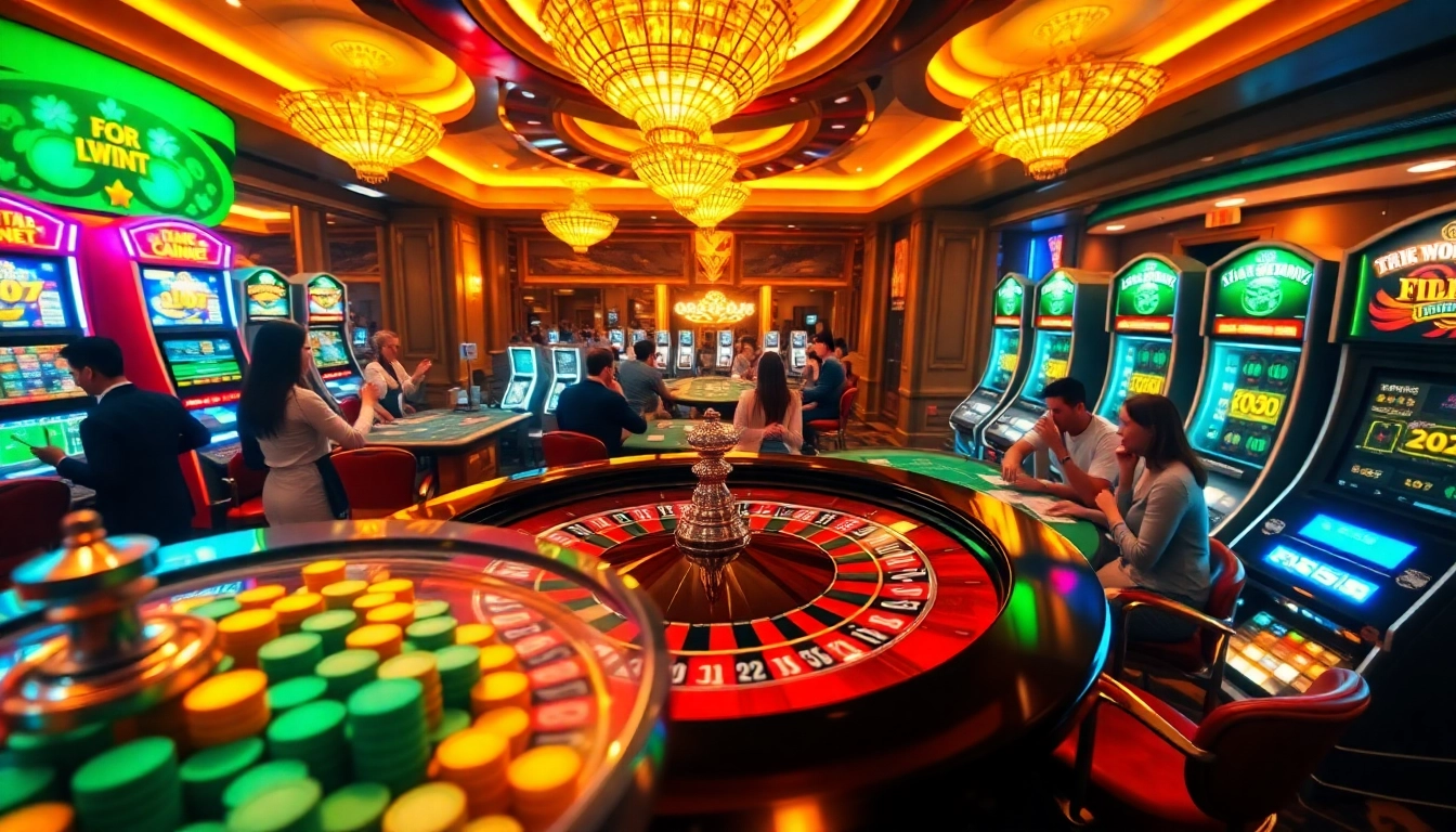 Experience the thrill of winning at https://nk88net.com/ with vibrant casino games and excited players.