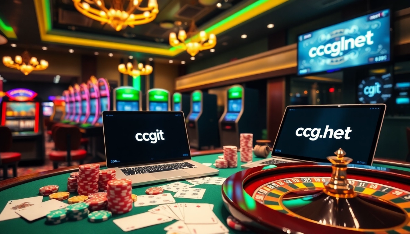 Experience the excitement of online betting at c54.gb.net with vibrant casino visuals.